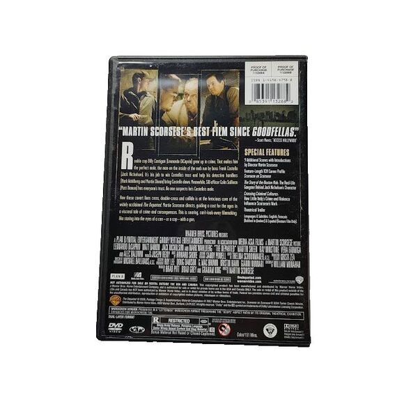 The Departed DVD 2 Disc Special Edition Movie R 2007 Gangster Leonardo DiCaprio - Picture 4 of 4
